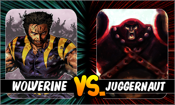 iron studios wolverine vs juggernaut